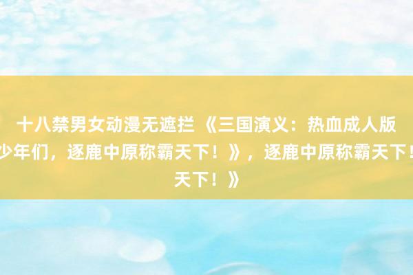 十八禁男女动漫无遮拦 《三国演义：热血成人版，少年们，逐鹿中原称霸天下！》，逐鹿中原称霸天下！》