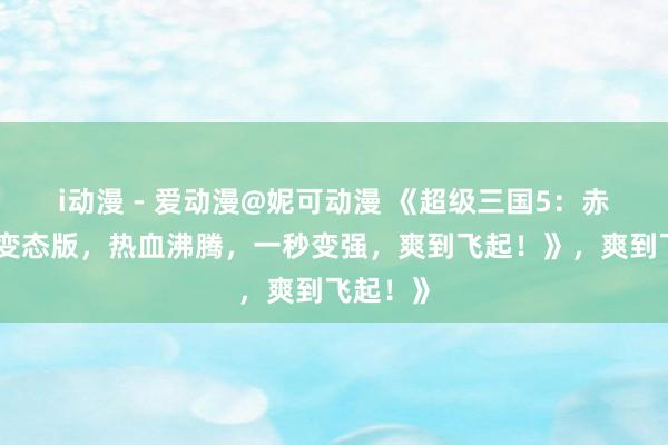 i动漫 - 爱动漫@妮可动漫 《超级三国5：赤壁之战变态版，热血沸腾，一秒变强，爽到飞起！》，爽到飞起！》